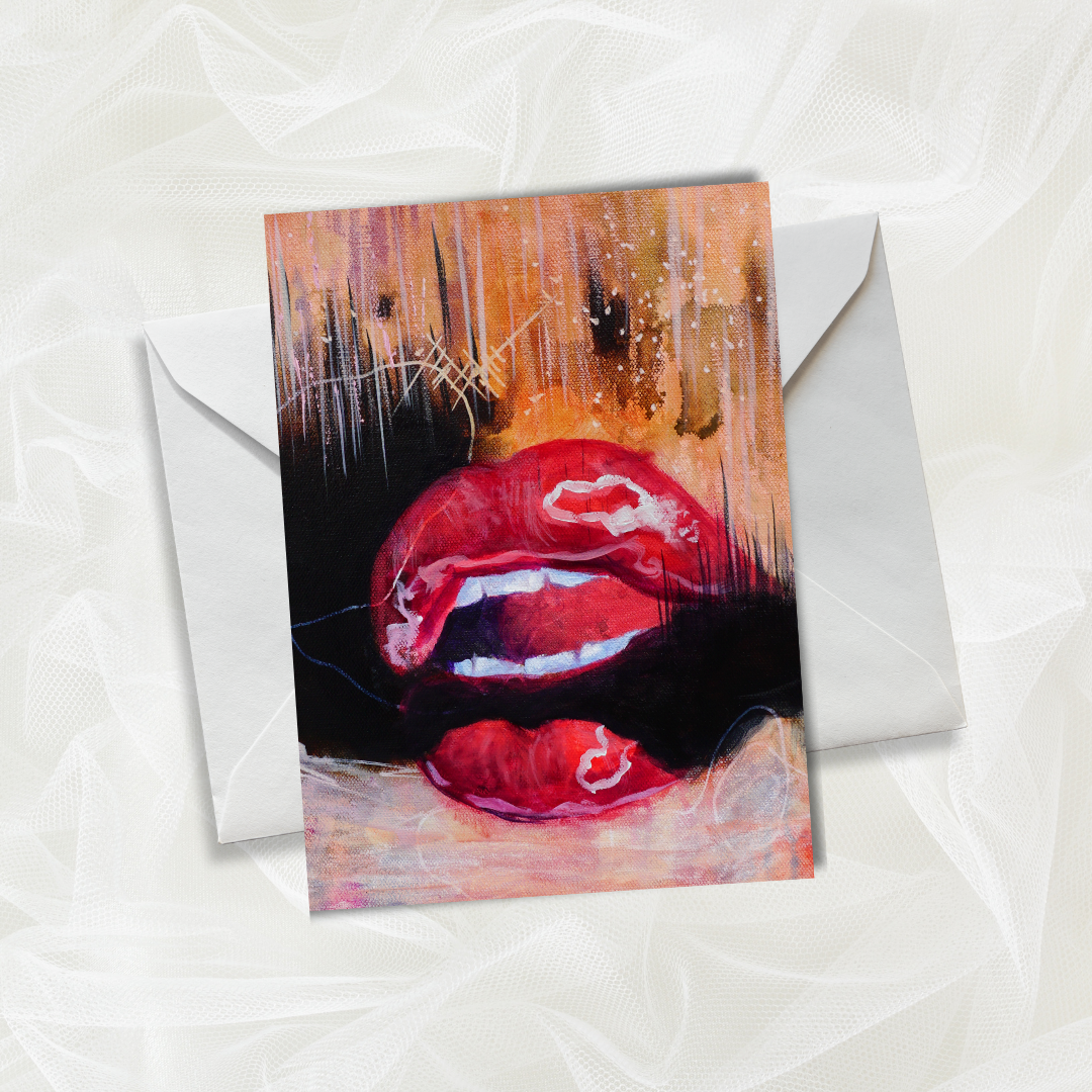 Fine Art Greeting Cards:  Edgy Set of 8