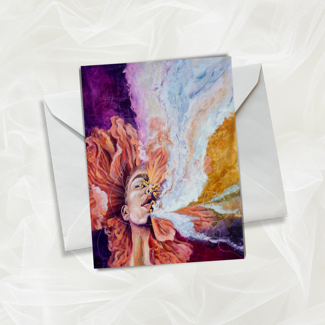 Fine Art Greeting Cards: Feminine Set of 8