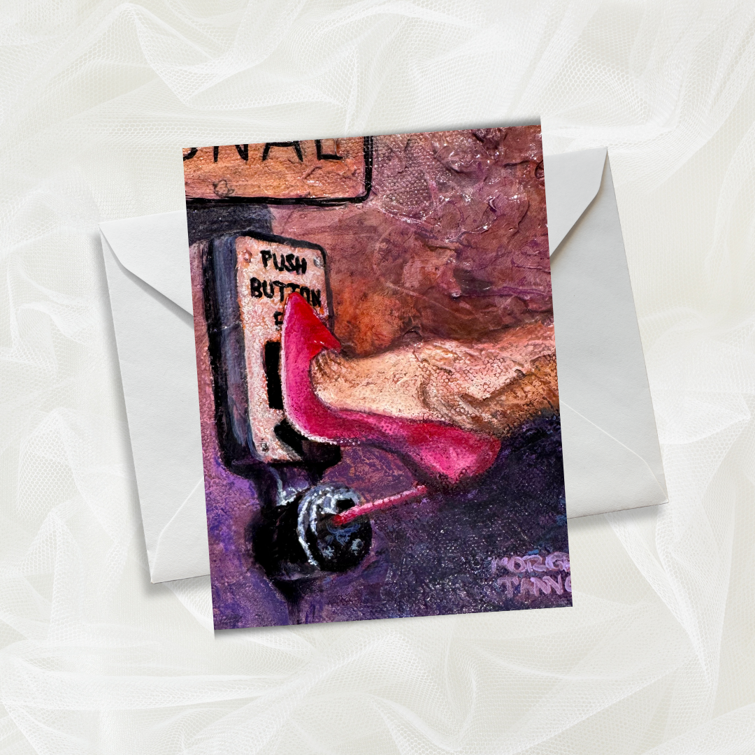 Fine Art Greeting Cards:  Edgy Set of 8