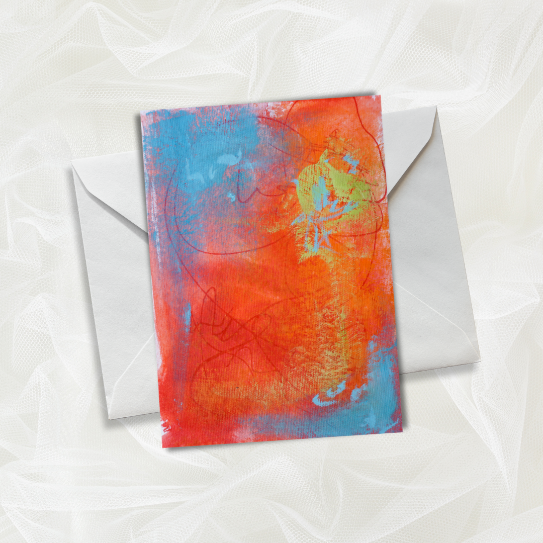 Fine Art Greeting Cards:  Abstract Set of 8