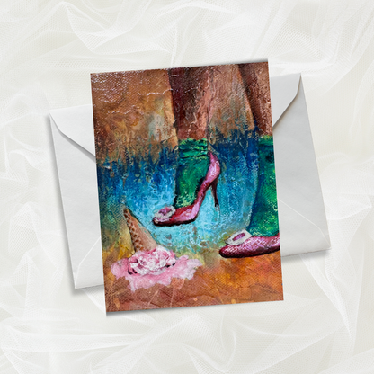 Fine Art Greeting Cards:  Edgy Set of 8