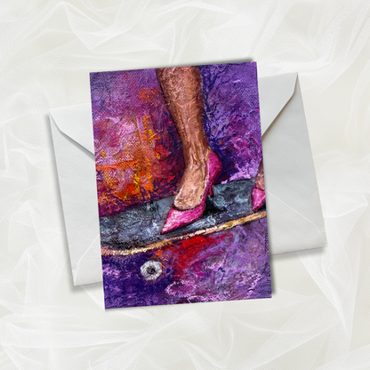 Fine Art Greeting Cards:  Edgy Set of 8