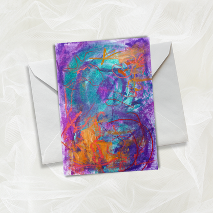 Fine Art Greeting Cards:  Abstract Set of 8