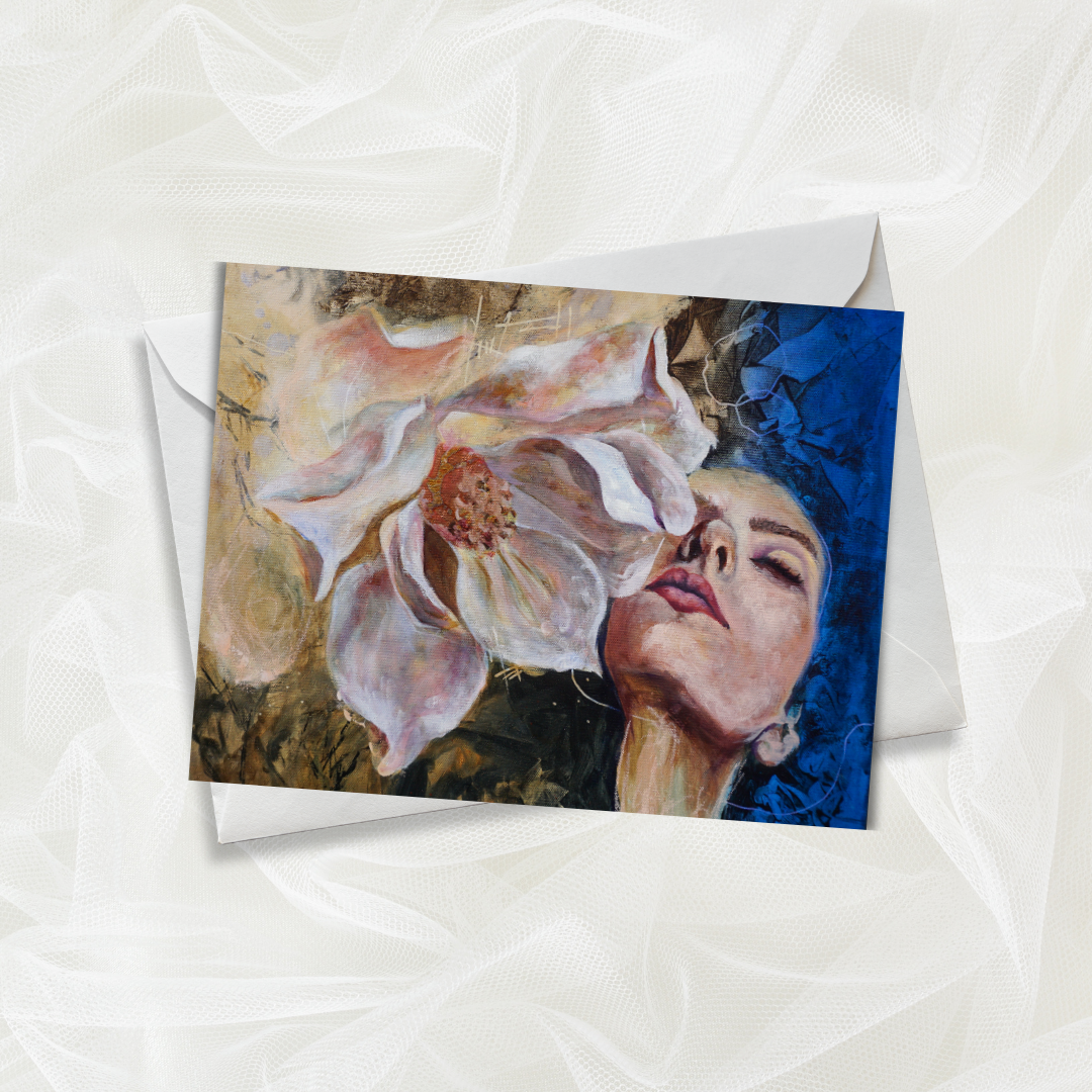 Fine Art Greeting Cards: Feminine Set of 8