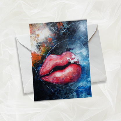 Fine Art Greeting Cards:  Edgy Set of 8