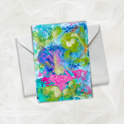 Fine Art Greeting Cards:  Abstract Set of 8