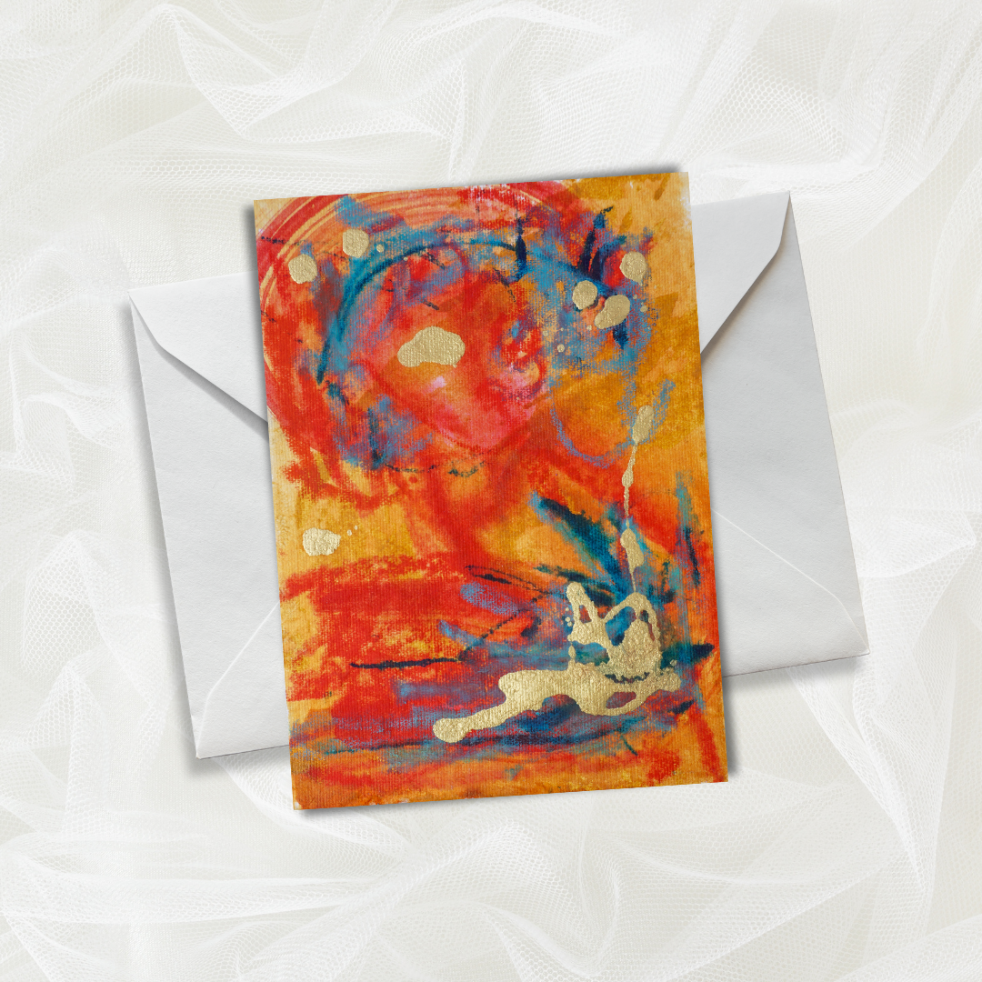 Fine Art Greeting Cards:  Abstract Set of 8