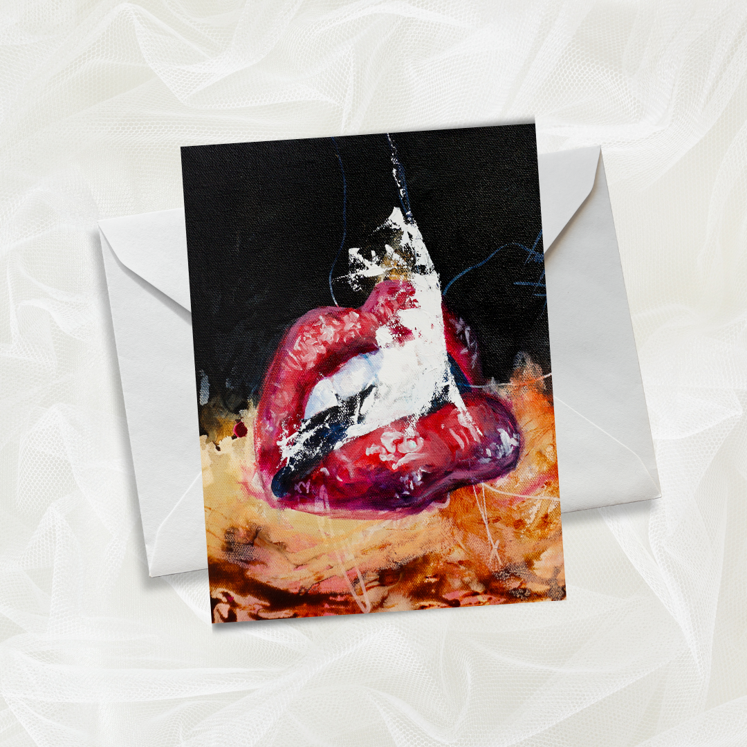 Fine Art Greeting Cards:  Edgy Set of 8