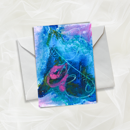 Fine Art Greeting Cards:  Abstract Set of 8